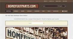 Desktop Screenshot of homefixitparts.com