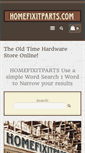Mobile Screenshot of homefixitparts.com